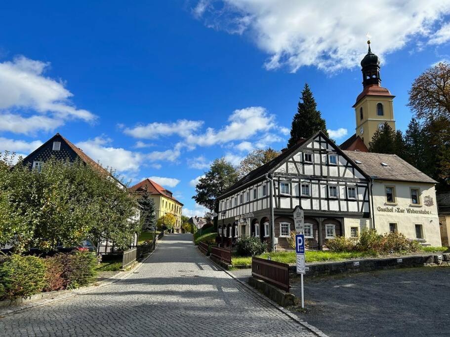 Fewo Marie Im Ferienhaus Selma In Zentraler Lage Гросшёнау Экстерьер фото